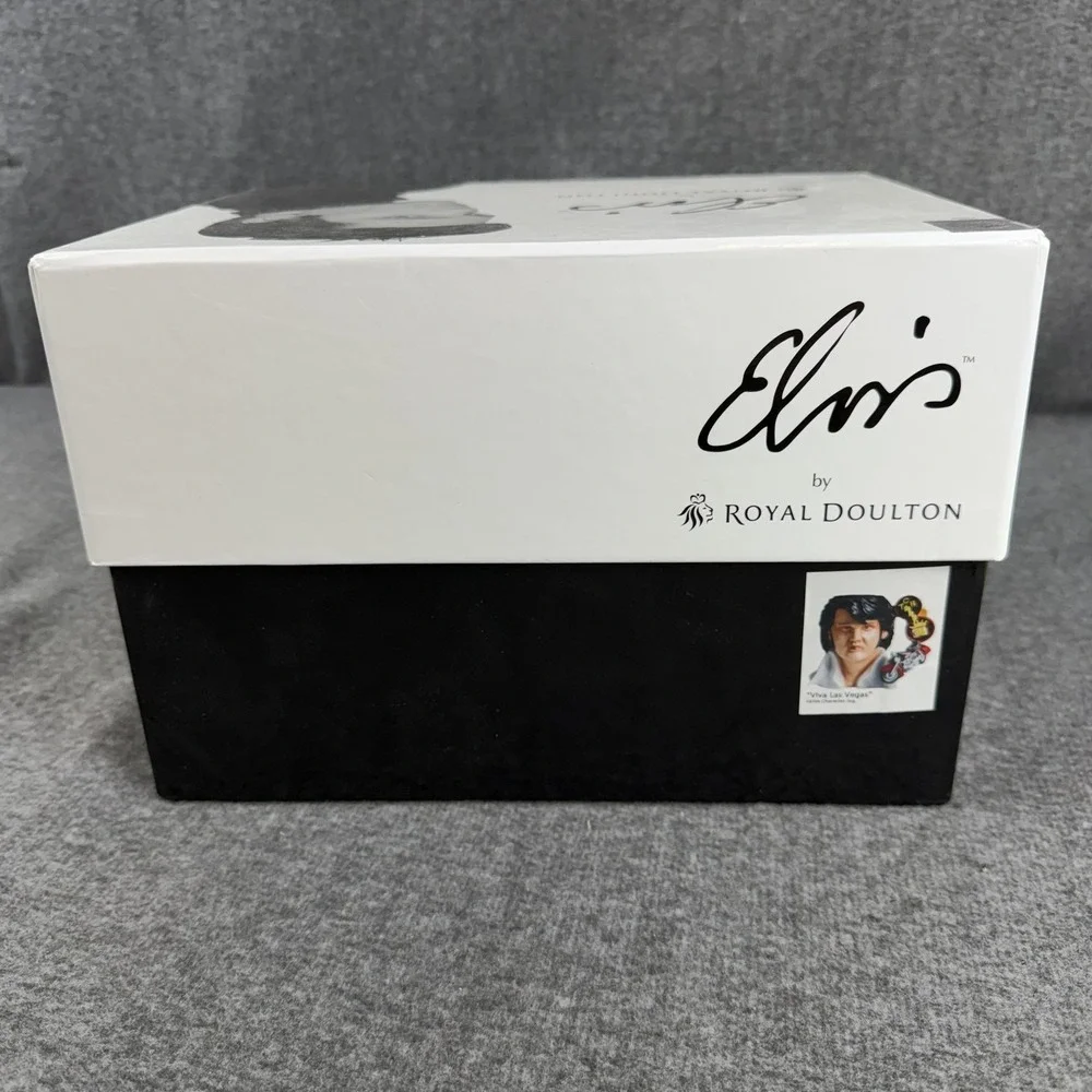Royal Doulton Elvis Presley Viva Las Vegas TCB Character Jug EP10 Ltd‎ Ed Box